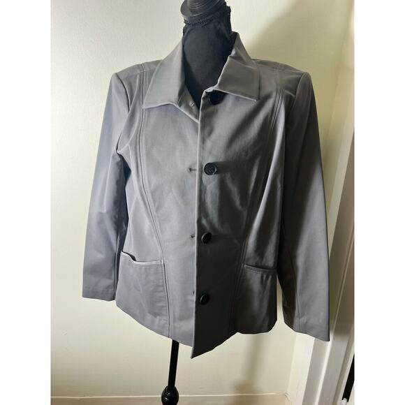 Lafayette Gray Suit Sz 14 - Picture 1 of 7